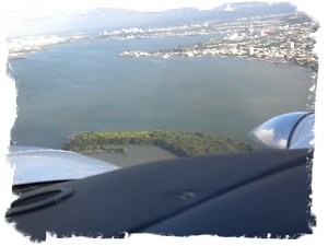 Coming into San Juan, Puerto Rico.
